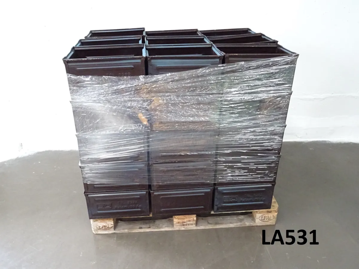 Lagersichtbehältersortiment TGL 9392, 45 Stück