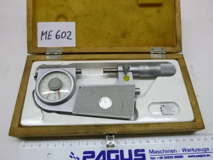 Feinmeßwerkzeuge Suhl Bügelfeinzeiger (Passameter) 25 - 50 mm – RESALE