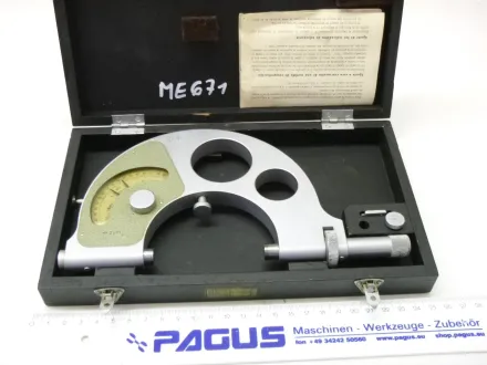 Zeiss Jena Bügelfeinzeiger (Passameter) 50 - 75 mm – RESALE