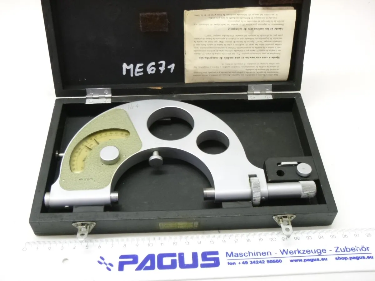 Zeiss Jena Bügelfeinzeiger (Passameter) 50 - 75 mm