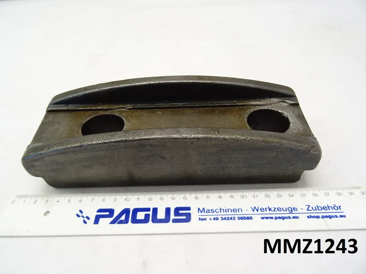 Gegendruckplatte für Lünette, Bettbreite: 225 mm