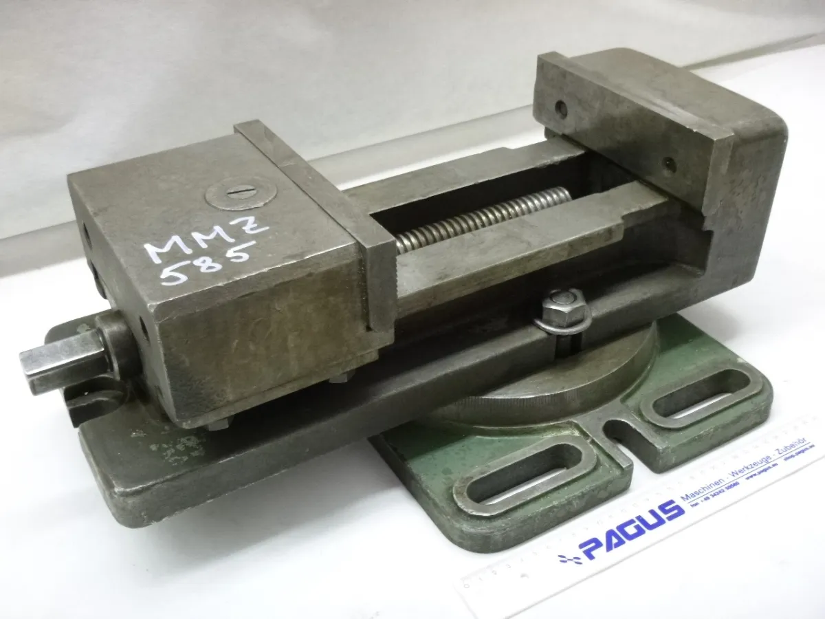 WMW Maschinenschraubstock mit Tisch 160 mm, 250 mm, dr