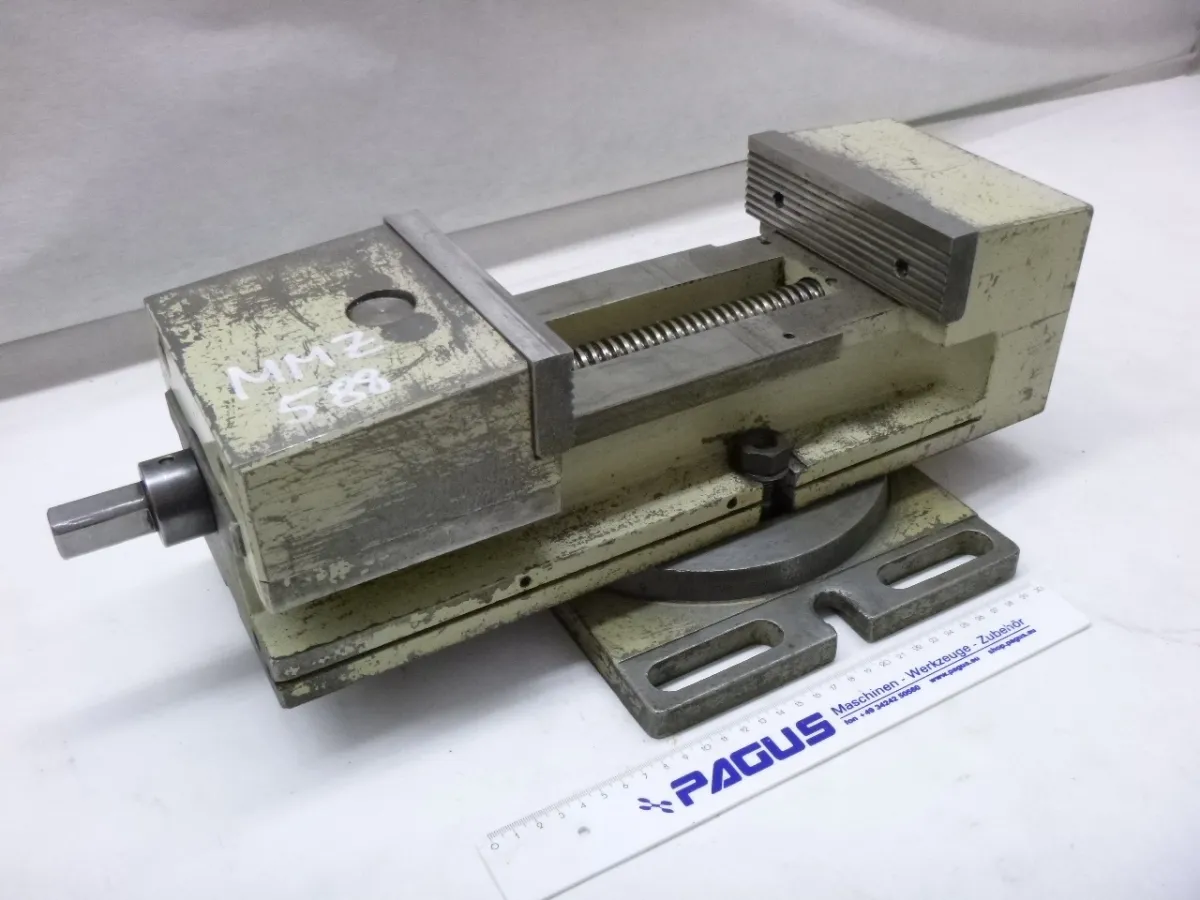 WMW Maschinenschraubstock mit Tisch 160 mm, 200 mm, dr