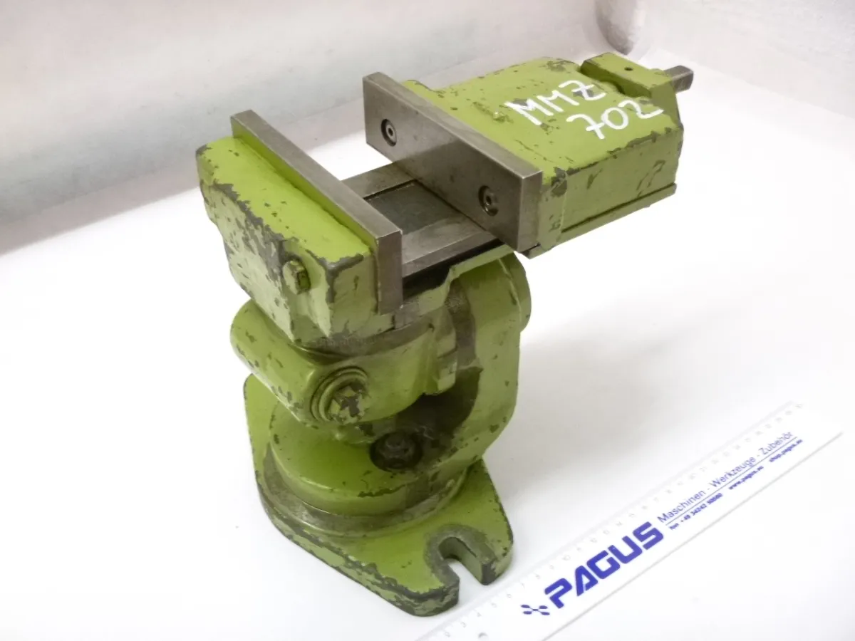 Maschinenschraubstock mit Tisch 130 mm, 65 mm, dre