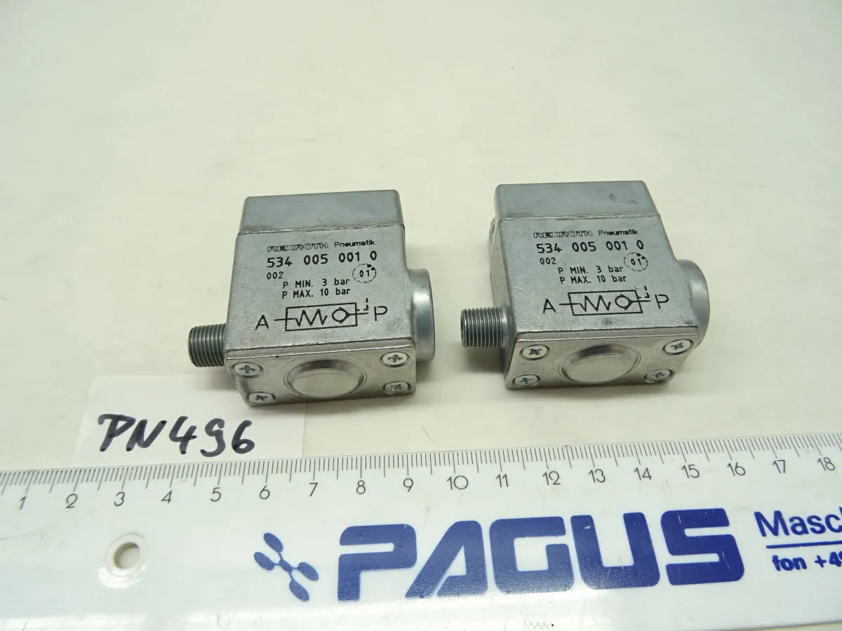Rexroth Rückschlagventil 534 005 001 0, 2 Stück