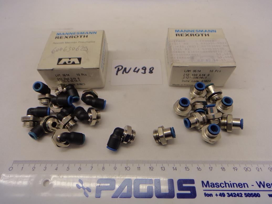 Rexroth Verschraubungsset 212 100 614 0 / 212 200 614 0