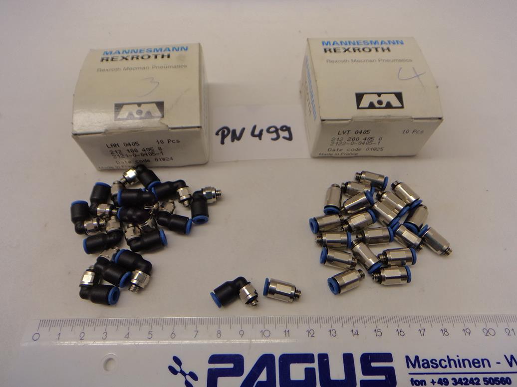Rexroth Verschraubungsset 212 100 405 0 / 212 200 405 0