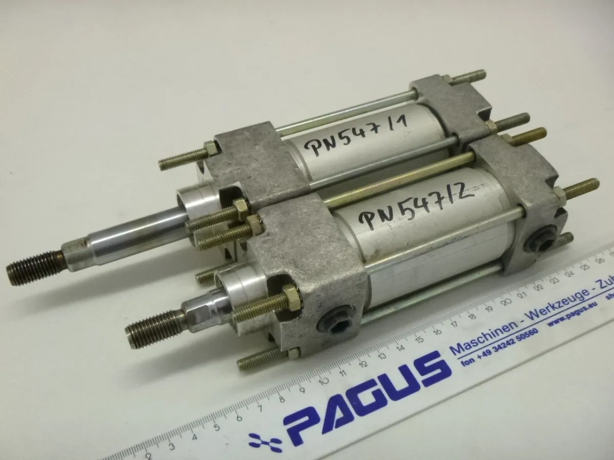 ORSTA Pneumatik Pneumatikzylinder Hub 40 mm, Pn1A 40x40, 2 Stück