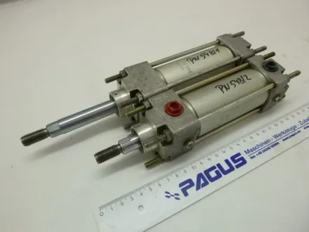 Orsta Pneumatik Pneumatikzylinder Hub 63 mm, Pn1A 40x63, 2 Stück – RESALE