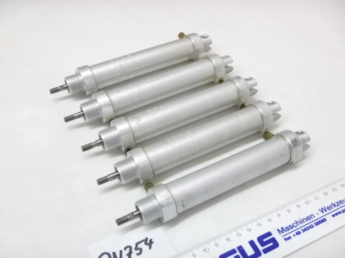ORSTA Pneumatik Pneumatikzylinder Hub 80 mm, NG 20 x 80, 5 Stück