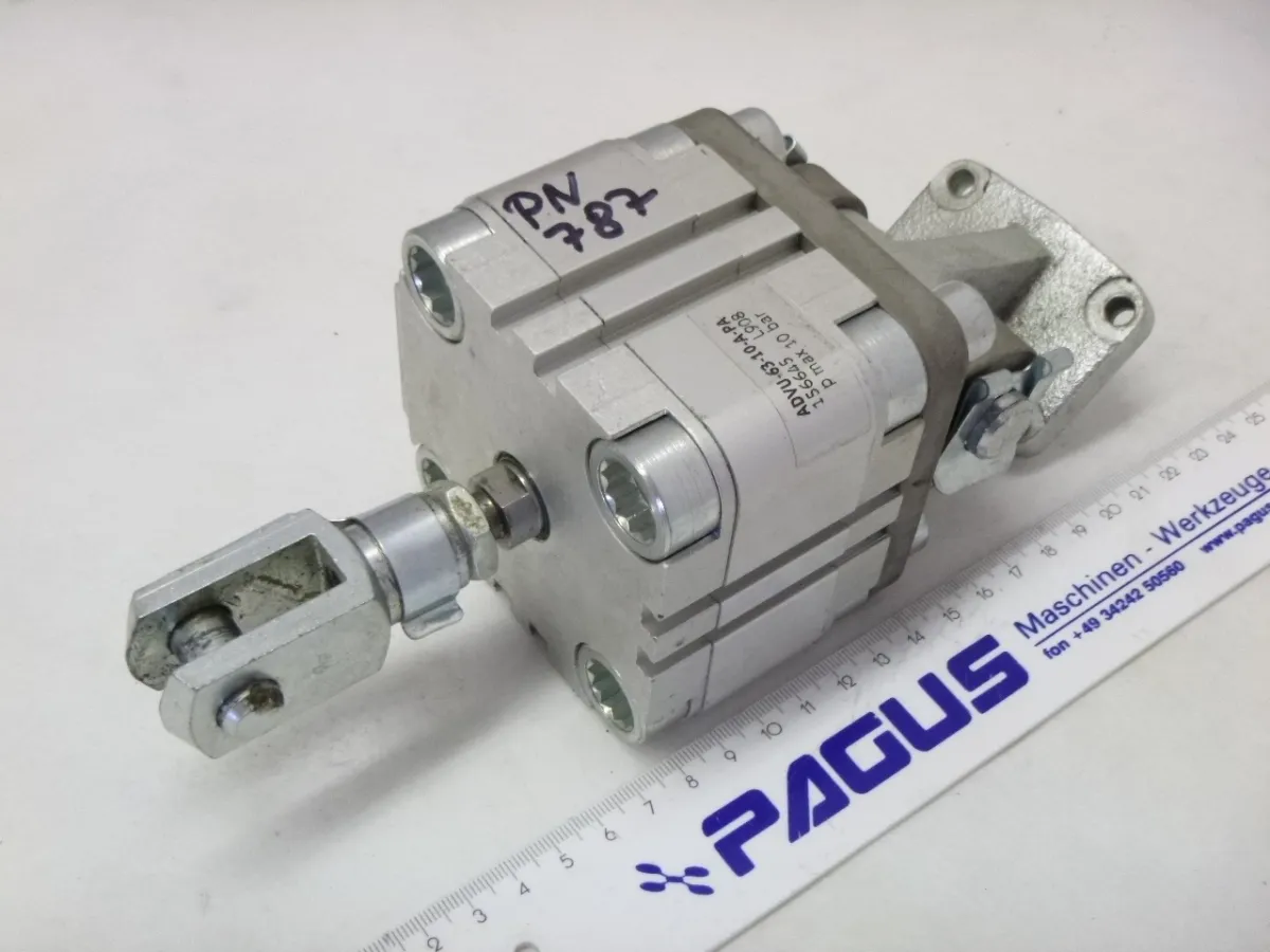 Festo Kompaktzylinder Hub 10 mm ADVU-63-10-A-P-A