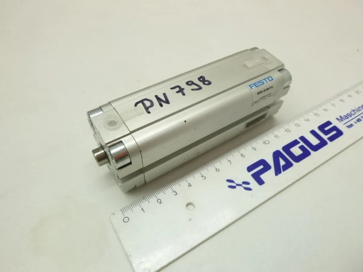 Festo Kompaktzylinder Hub 80 mm ADVU-25-80-P-A