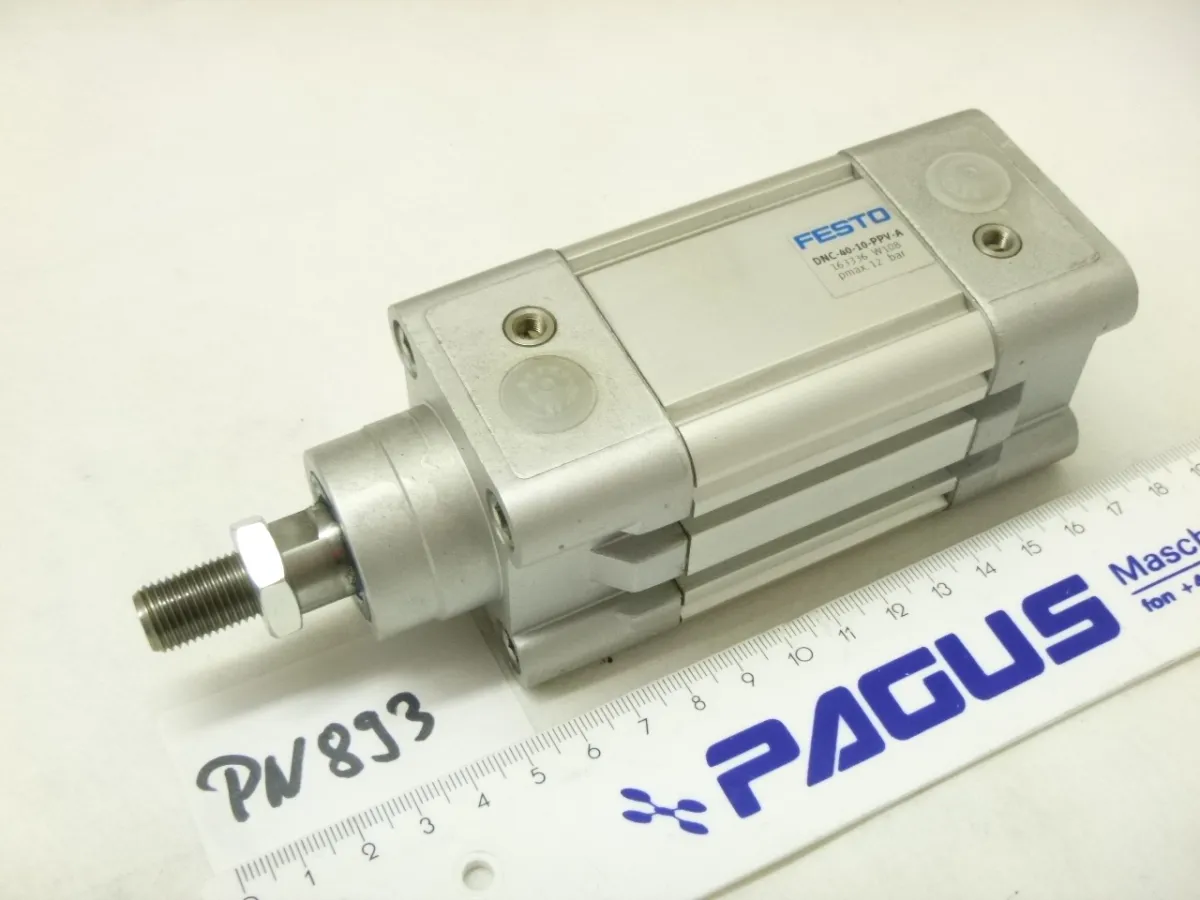 Festo Pneumatikzylinder Hub 10 mm DNC-50-10-PPV-A
