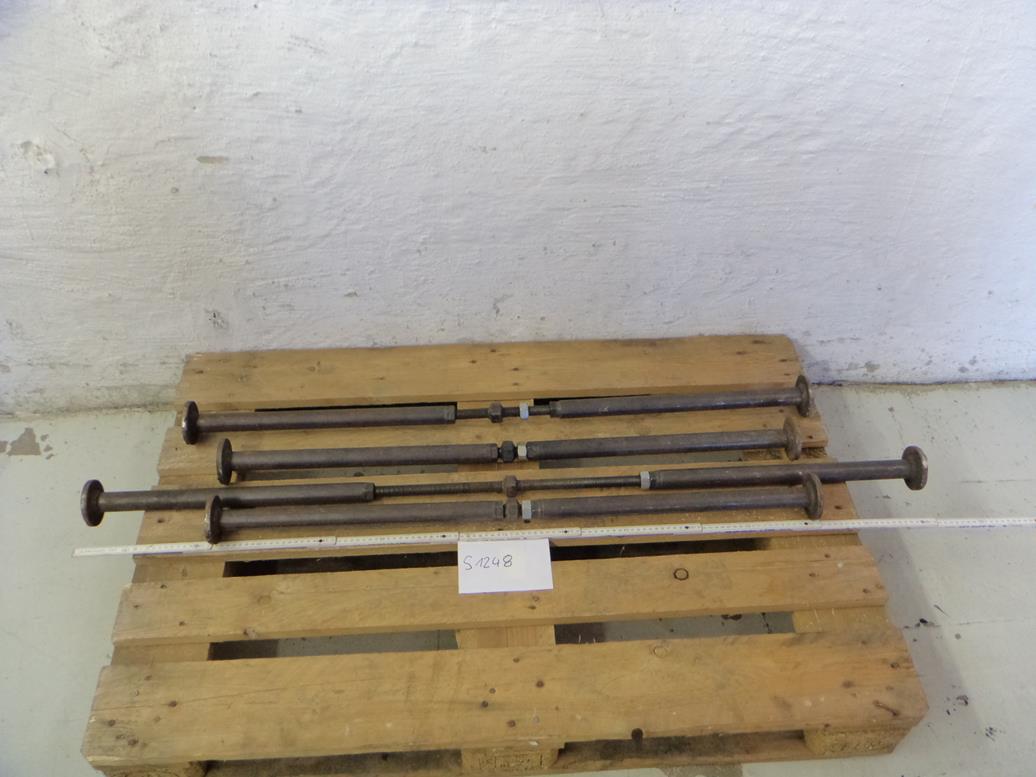 Schraubstützen, 4 Stück, 1000 - 1400 mm