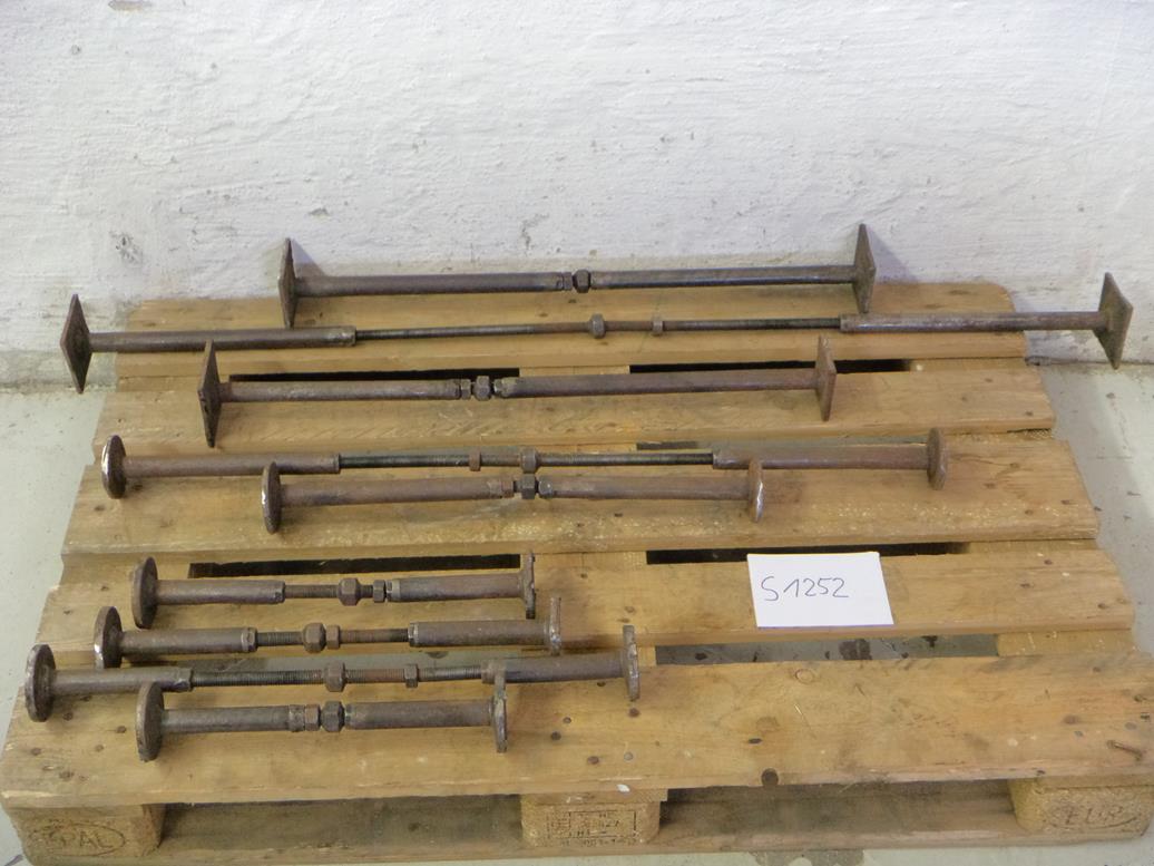 Schraubstützensortiment, 9 Stück