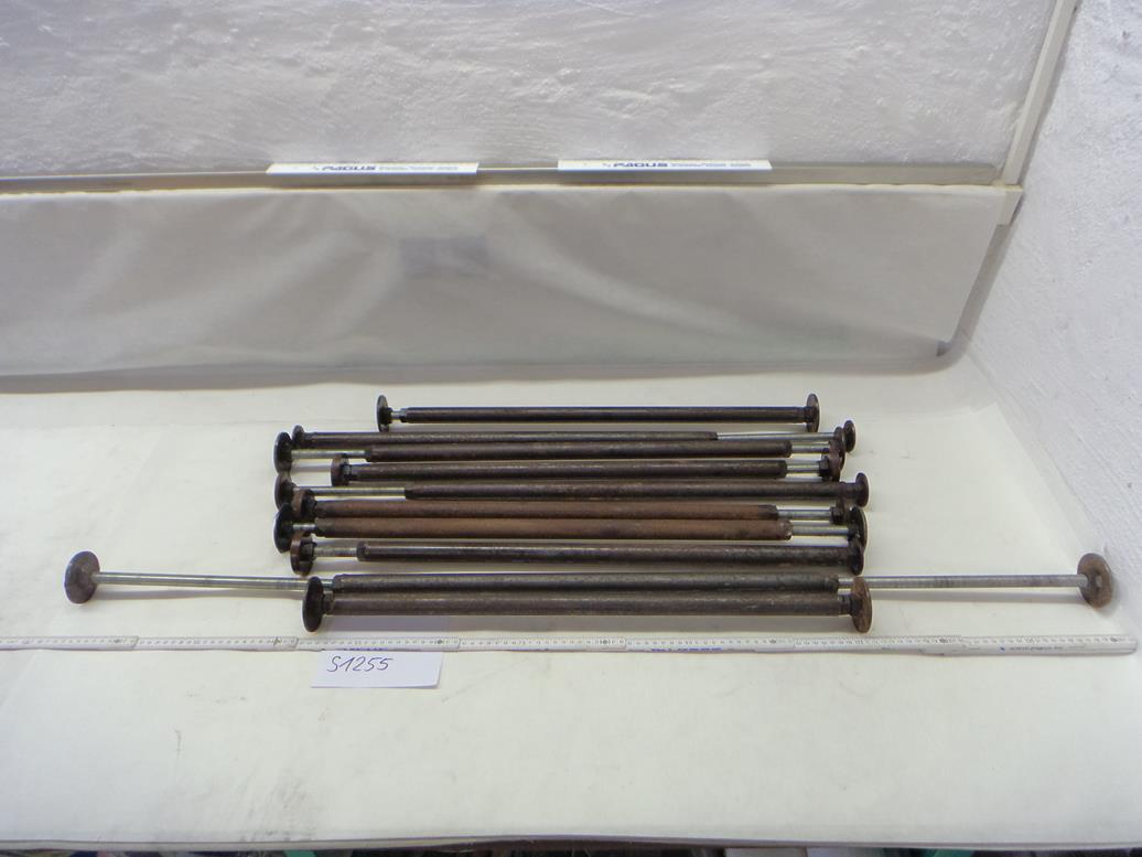 Schraubstützen, 10 Stück, 700 - 1300 mm