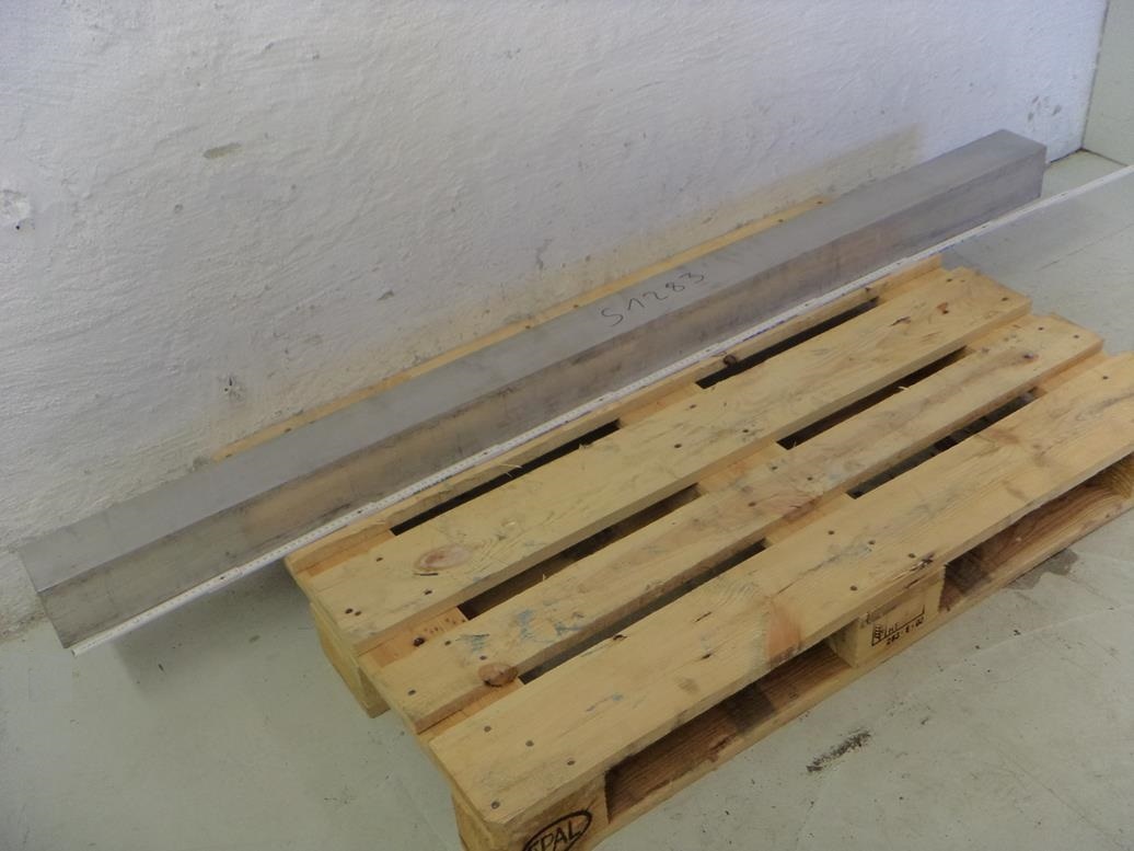 Aluminium Vierkantstange 100 x 100 mm