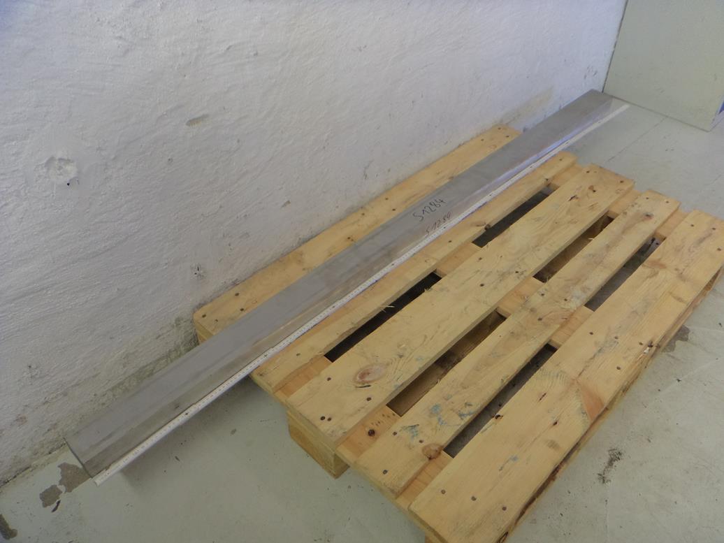 Aluminium Vierkantstange 80 x 50 mm