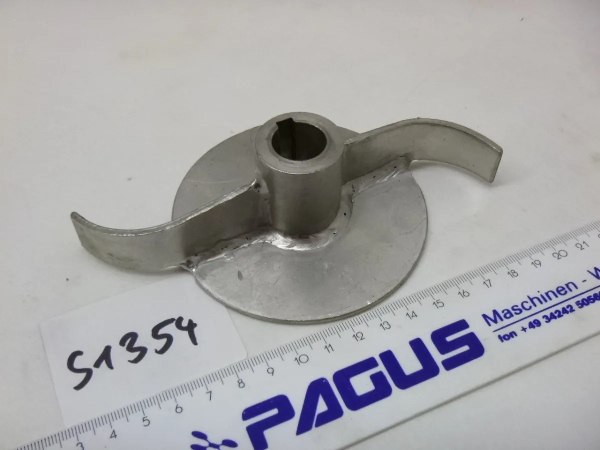 Pumpenrad Ø 160 mm, zwei Flügel