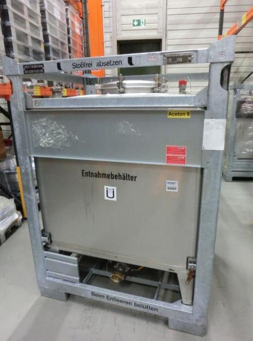 IBC Edelstahl Container 1000 l