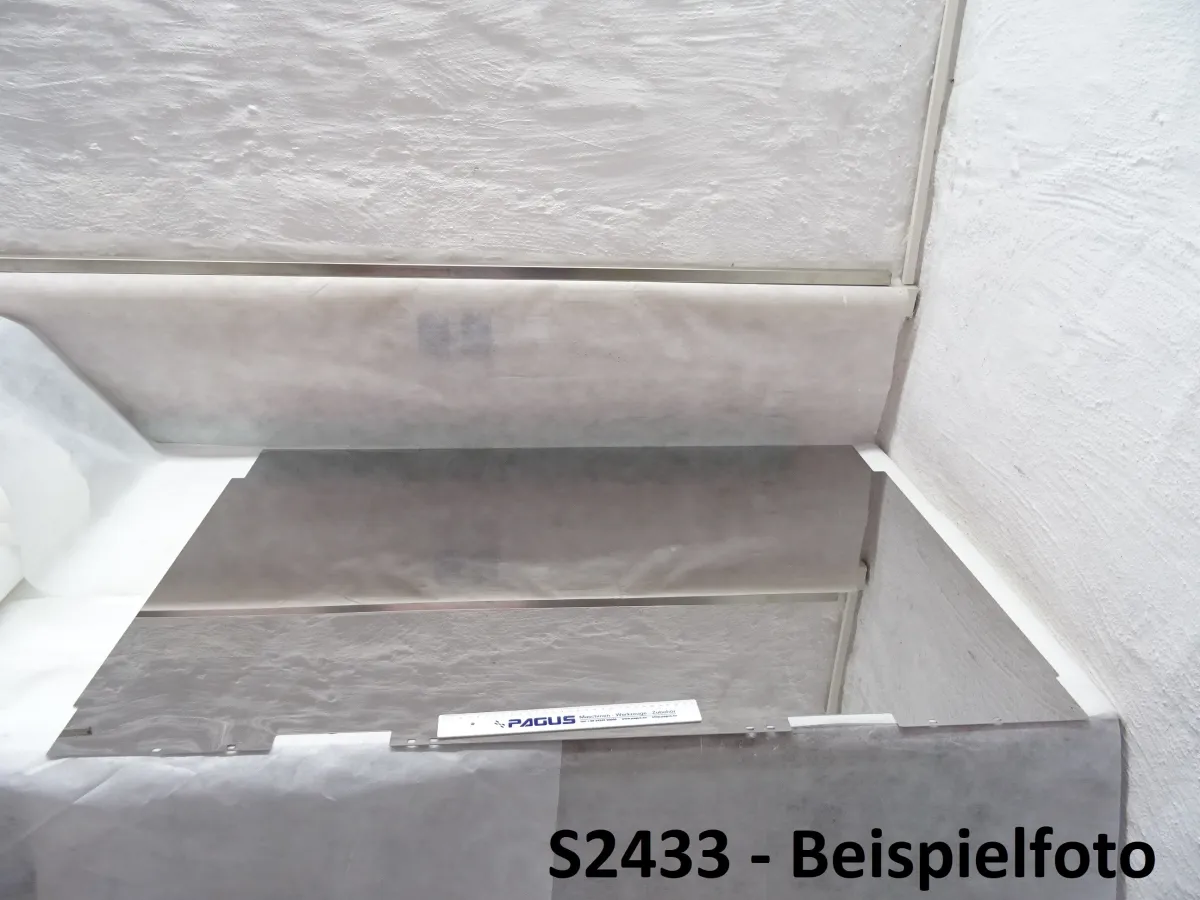 Blechtafel aus Invar® 36, 1000 x 600 mm