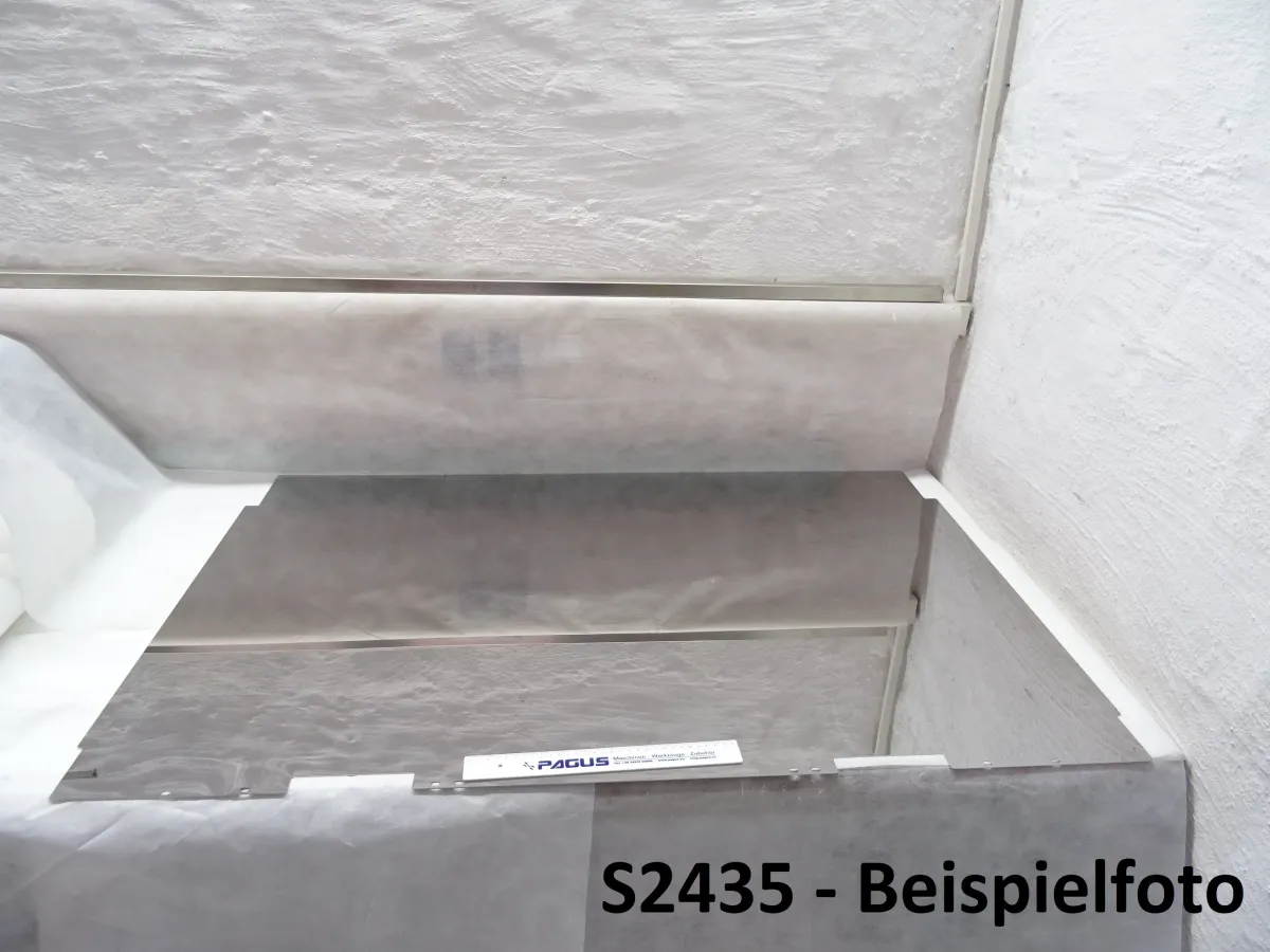 Blechtafel aus Invar® 36, 300 x 330 mm