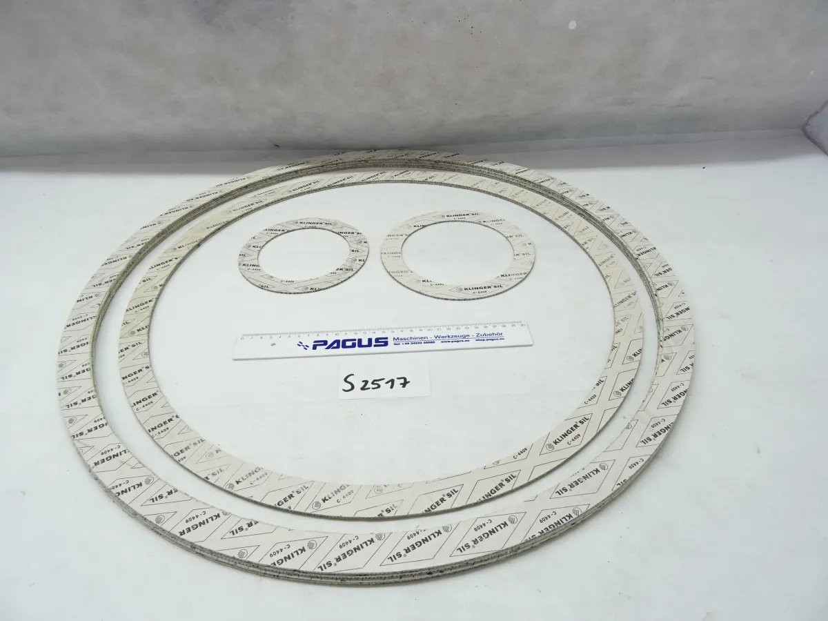 Flanschdichtungen Ø 680 - Ø 162 mm, 10 Stück