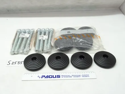 Gelenkfüße Ø 102 x 27 mm, 8 Stück – RESALE