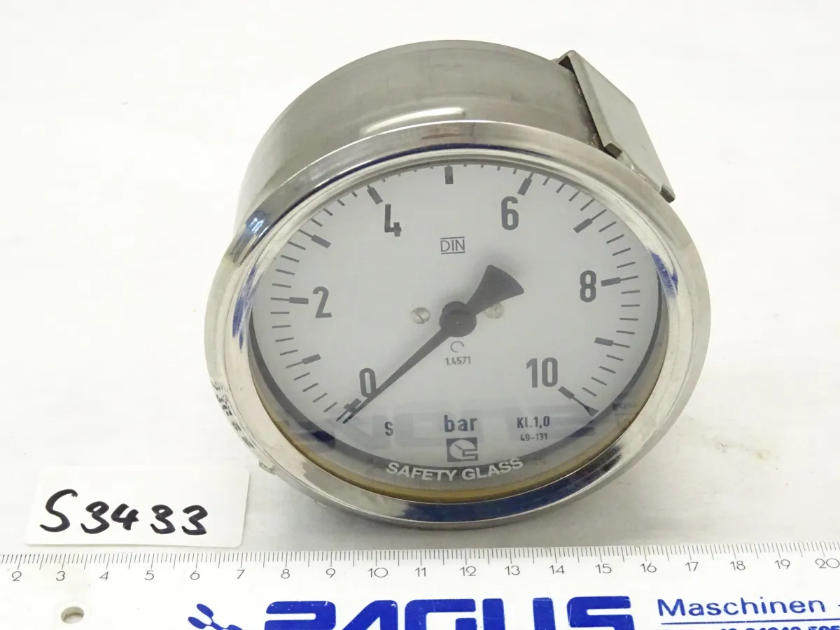 Manometer 10 bar