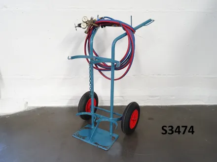 Flaschenwagen für 2 x 50l Gasflaschen, – RESALE