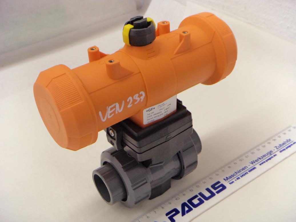 Kugelhahn Typ: 230, DN 25, PVC-U
