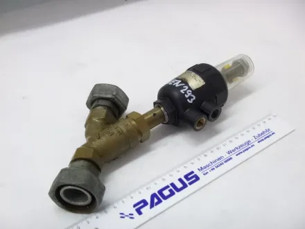 Schrägsitzventil mit  pneumatischem Antrieb 2002 A – RESALE