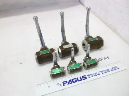 Kugelhahn PN25, 3x DN6, 2x DN16, 1x DN25 – RESALE
