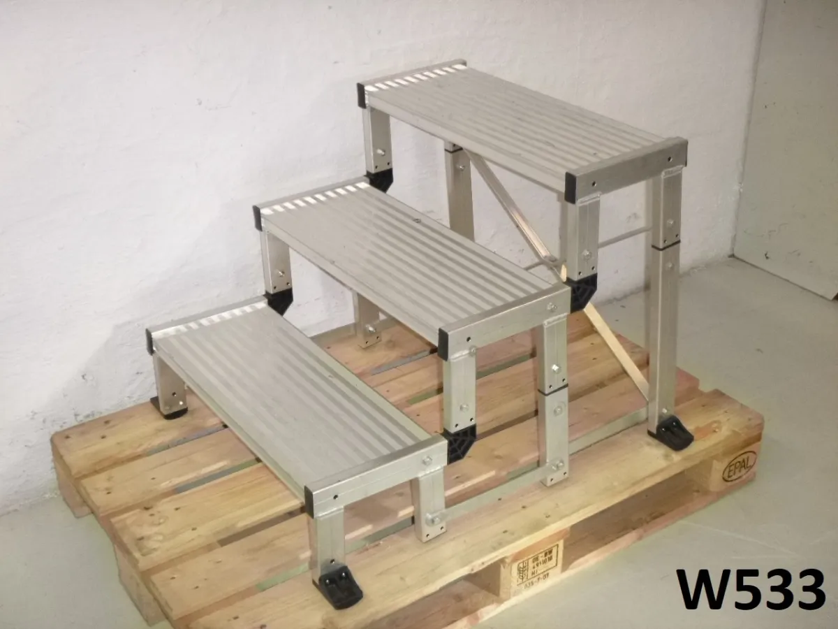 Modularer Industrietritt 687703, 3 Stufen