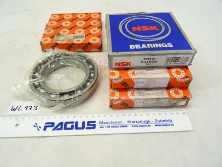Rillenkugellager 6016, 4 Stück – RESALE