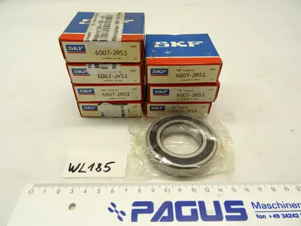 Rillenkugellager 6007-2RS1, 8 Stück – RESALE