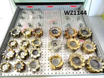 Sortiment Walzenstirnfräser Ø 63 - 100 mm, 21 Stüc – RESALE