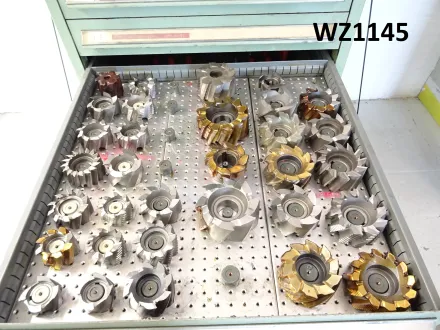 Sortiment Walzenstirnfräser Ø 63 - 125 mm, 32 Stüc – RESALE