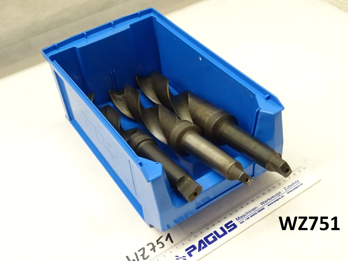 WMW Spiralbohrersortiment Ø 41,5 - 50 mm, 3 Stück
