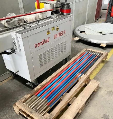 Transfluid DB2060BK Dornbiegemaschine – RESALE