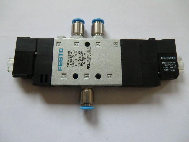 Festo Magnetventil CPE14-M1BH-5/3G-QS-6