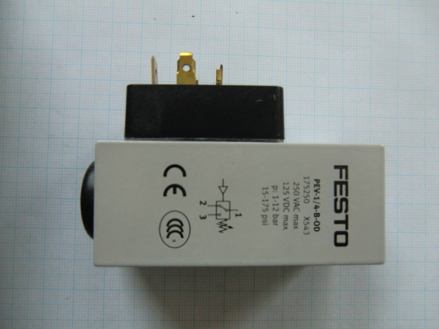 Festo Magnetventil PEV-1/4-B-OD