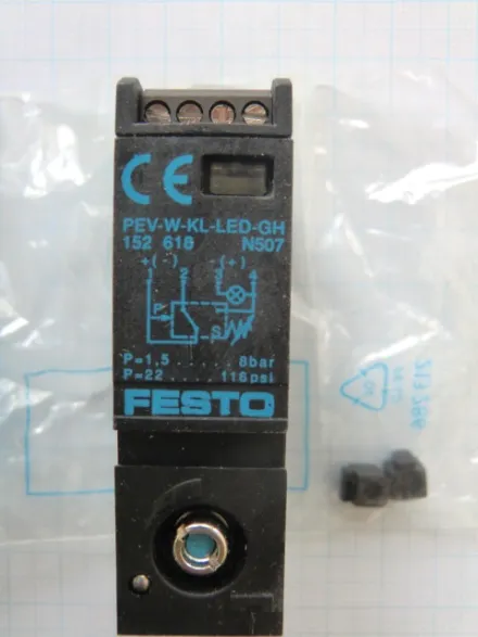 Festo Druck-oder Vakuumschalter PEV-W-KL-LED-GH – RESALE