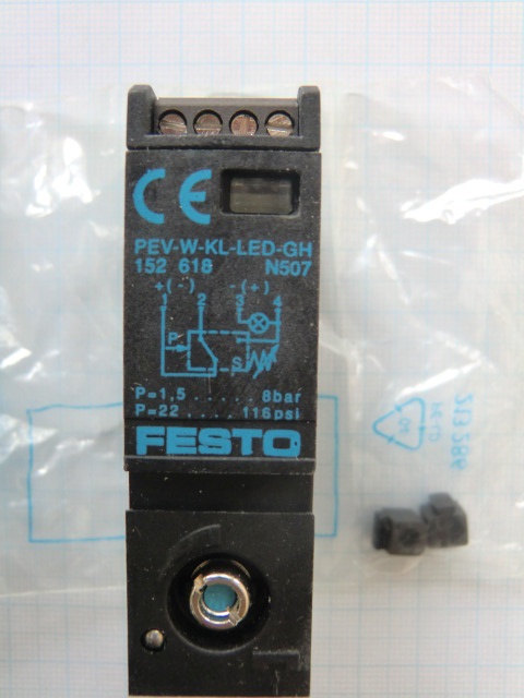 Festo Druck-oder Vakuumschalter PEV-W-KL-LED-GH