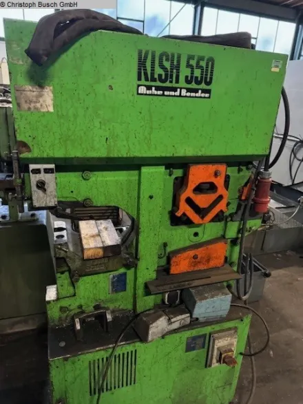Muhr & Bender KLSH 550 Stanzmaschine - hydraulisch – RESALE