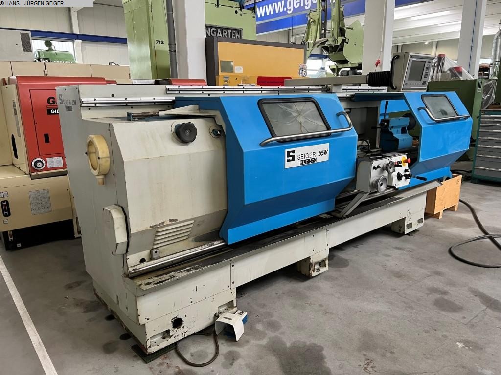 SEIGER SLZ 570/2 Drehmaschine - zyklengesteuert