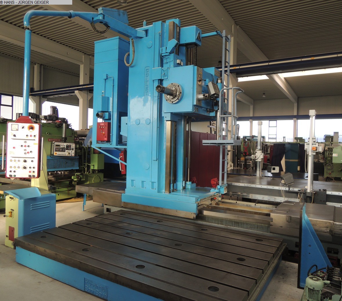 COLLET & ENGELHARDT BF 130 - 11 Plattenbohrwerk - Horizontal