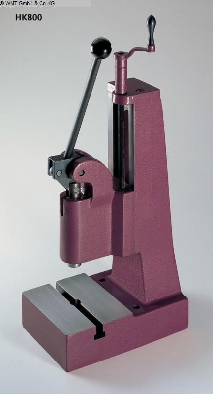 Berg & Schmid HK 800 Kniehebelpresse - Einständer – RESALE