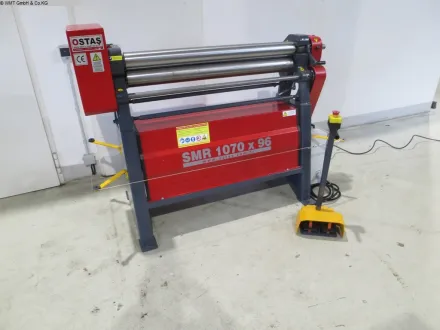 Ostas SMR 1070 x 96 Blechbiegemaschine - 3 Walzen – RESALE