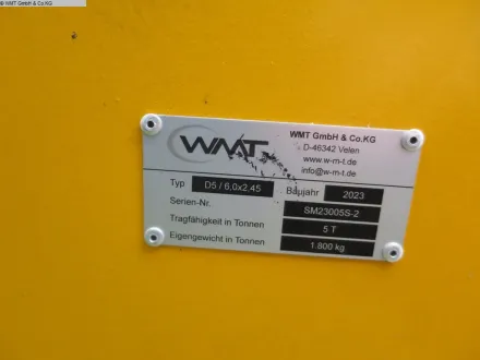 Wmt D05/6,0 x 2,45 Schwerlastanhänger – RESALE